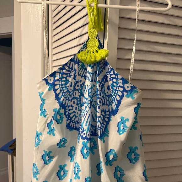 Silk Lilly Pulitzer halter top - Picture 1 of 3